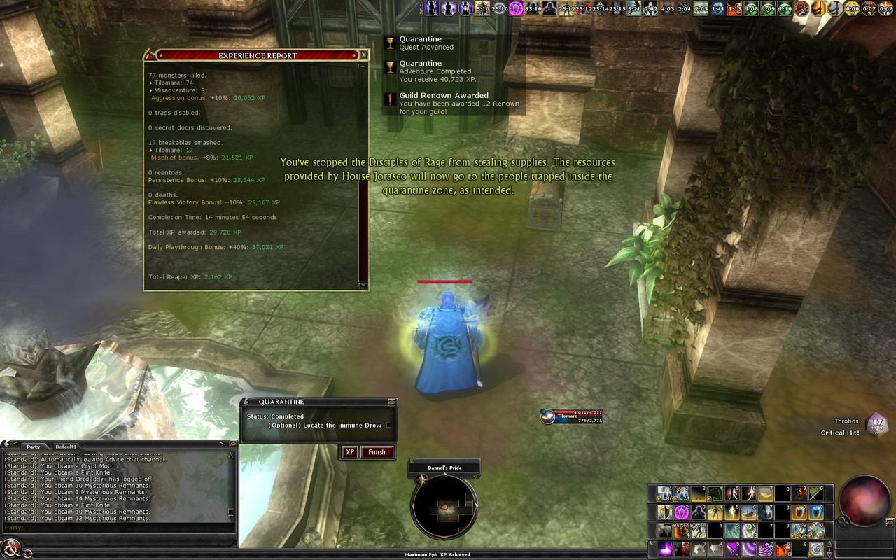 Age of Rage Chain Quarantine