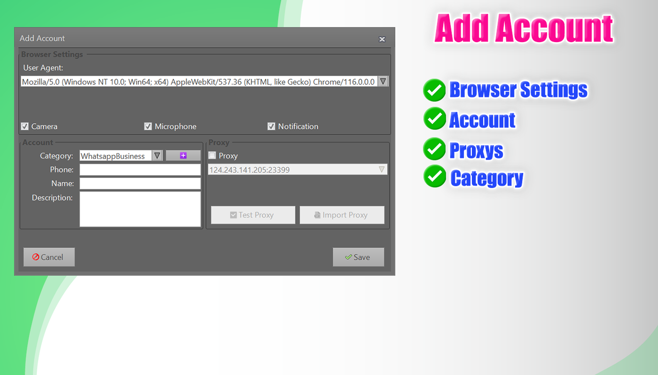 WhatsApp Broadcast Messaging and Customer Support Automation