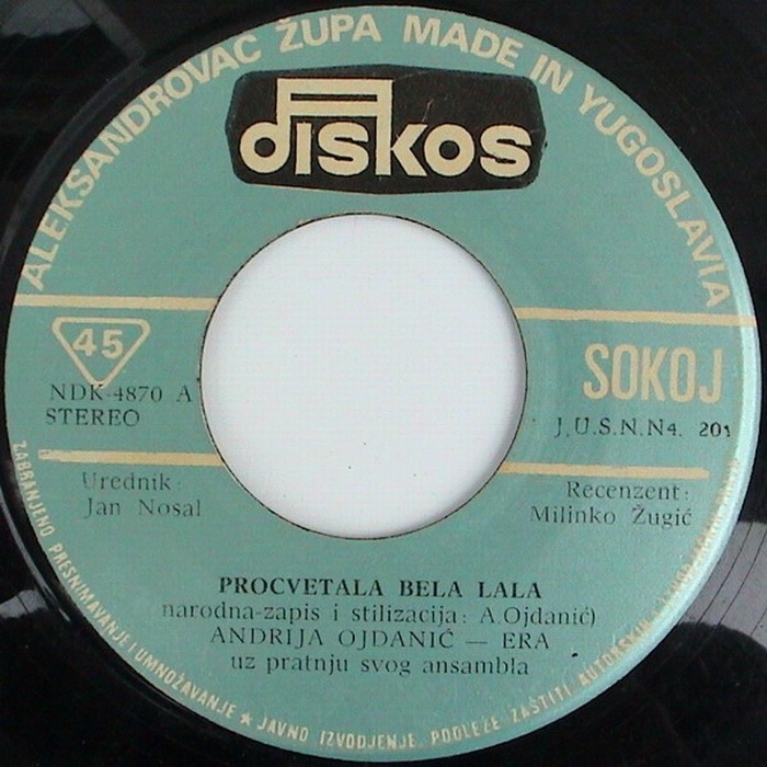 Andrija Ojdanic Era - 1979 - Procvetala bela lal