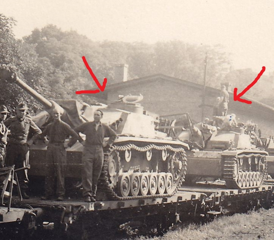 Italien 1944 STUG III Sturmgeschütz Langrohr Stu