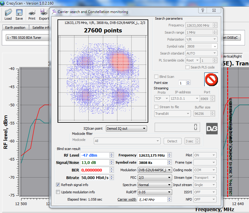15°0W_12633_V_DVB-S2-64APSK-L-23-SINGLE