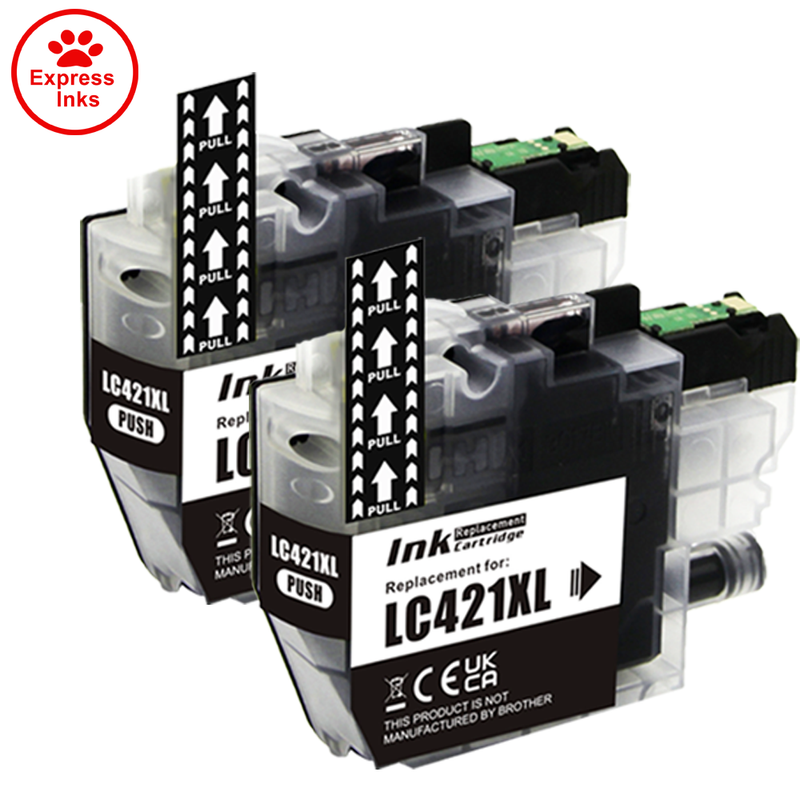 LOTE DE CARTUCHOS DE TINTA LC421XL aptos para Brother DCP-J1050DW J1140DW MFC-J1010DW - Imagen 15 de 18
