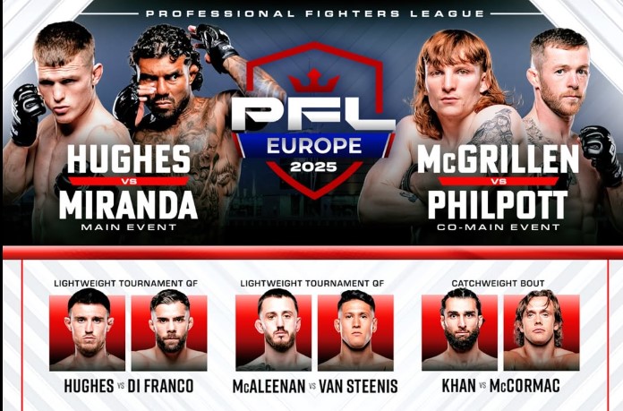 Резултати от PFL Europe 1