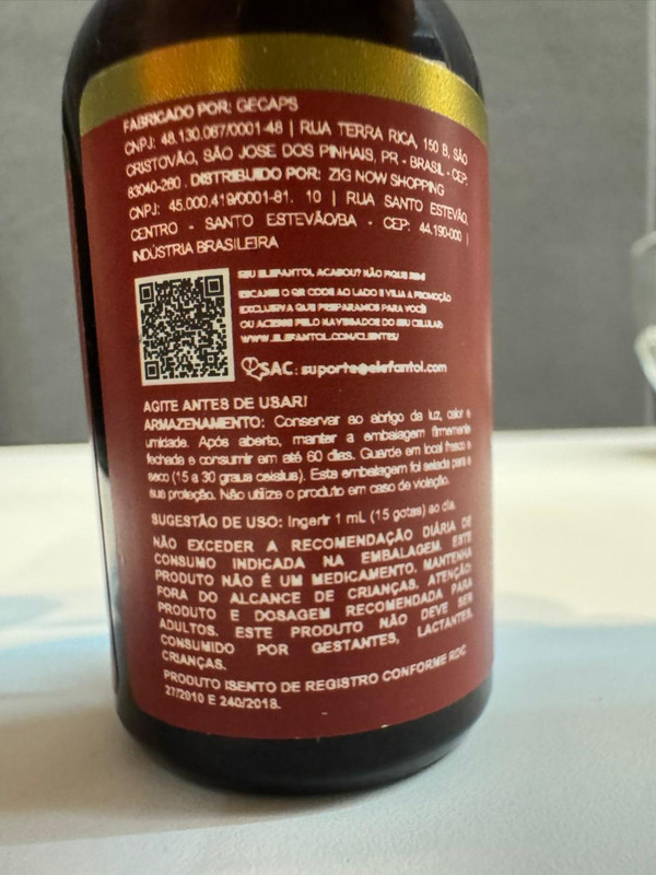 CNPJ Elefantol Fabricante Autorizado