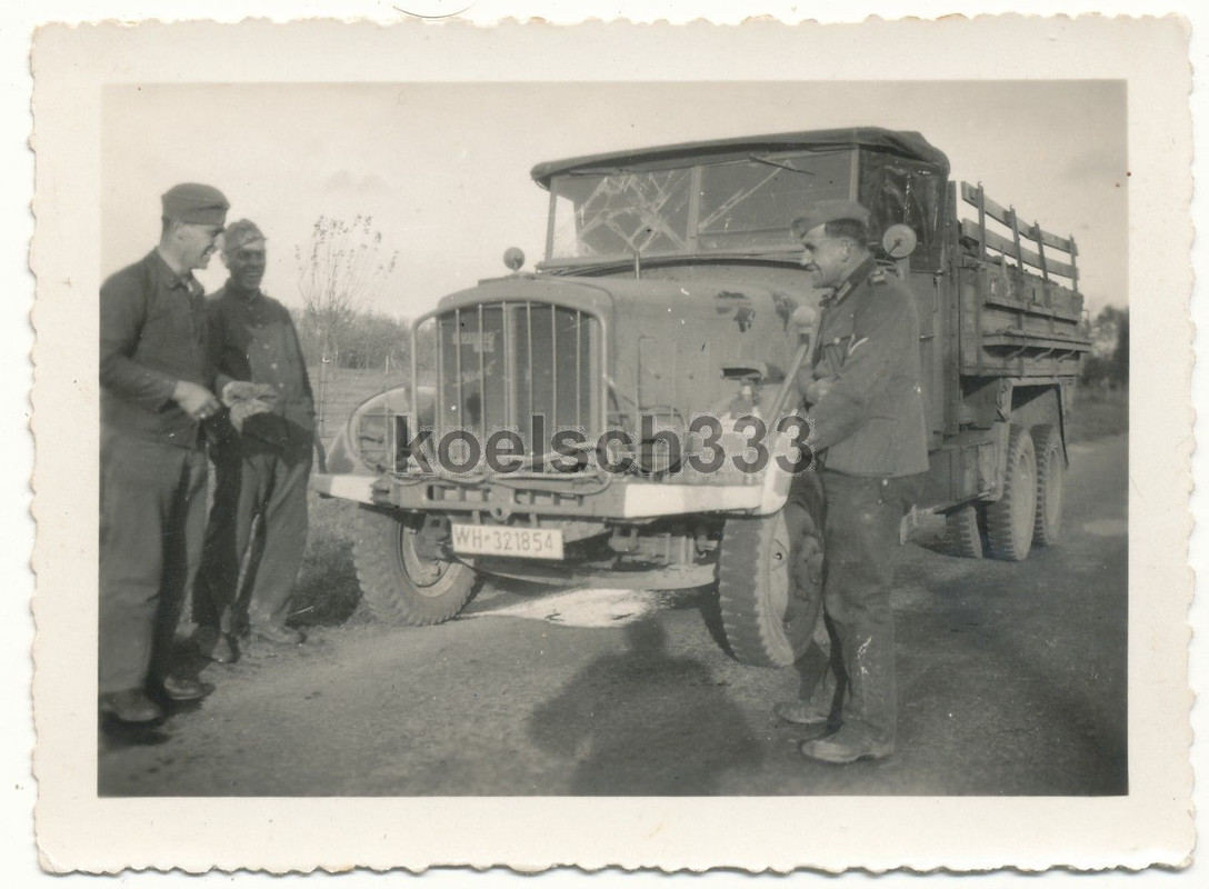 Büssing NAG LKW Notek Lampe Kühler Rammschutz Kf