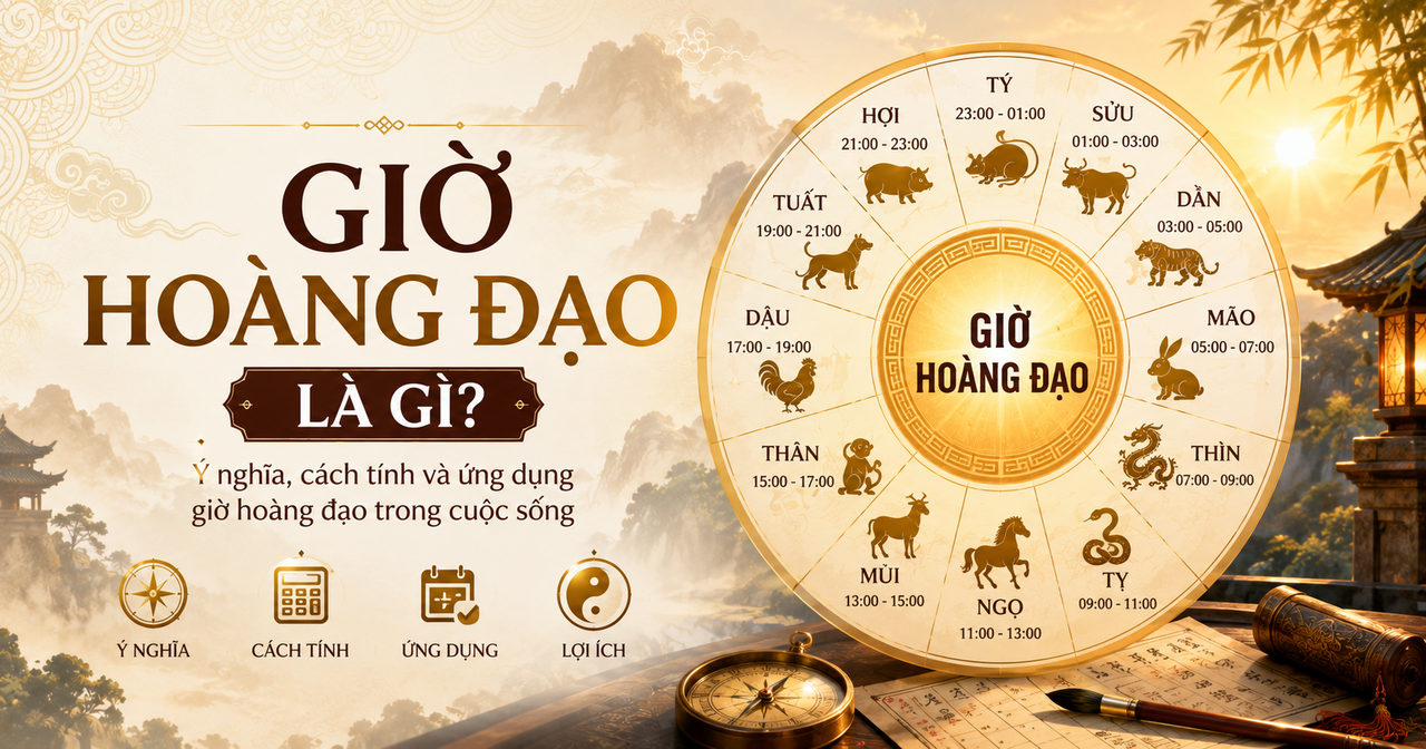 Giờ hoàng đạo là gì? Cách chọn giờ tốt trong ngày
