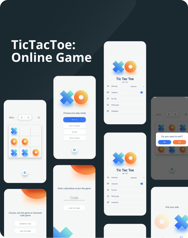 TicTacToe Online : Simple & Minimal Game - 1