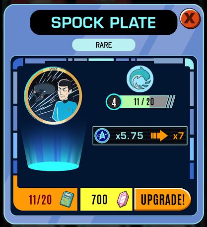 Spock plate
