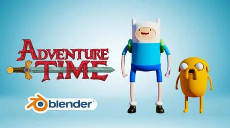 Create Jake And Finn From The "Adventure Time"