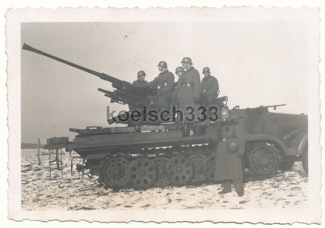 Foto Polen Ustka Stolpmünde Heeres Flak Artiller