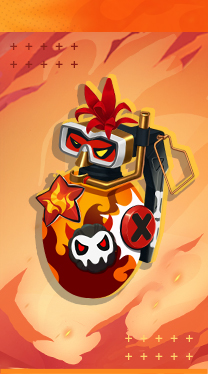 Burning Hearts Grenade