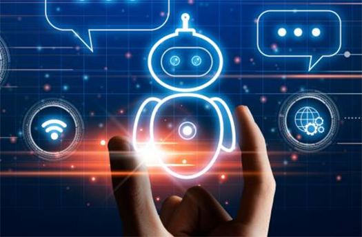 Digital companion illustration showing smartphone and AI technology