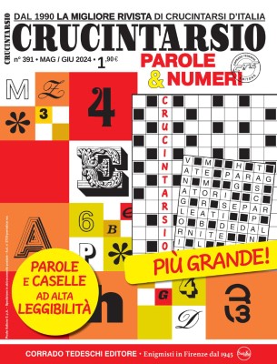 Crucintarsio N.391 - Maggio-Giugno 2024