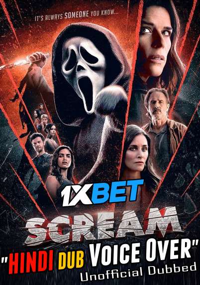 Scream 5 2022 CAMRip Dual Audio Hindi Unofficial Dubbed 720p [1XBET]