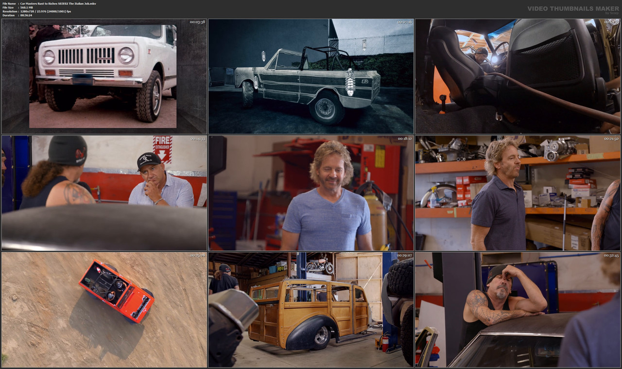 Car Masters Rust to Riches S03E02 The Italian Job.mkv