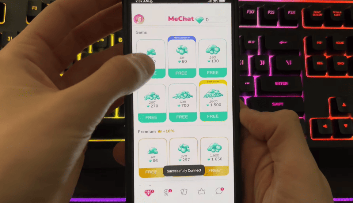 MeChat MOD APK Screenshot 4