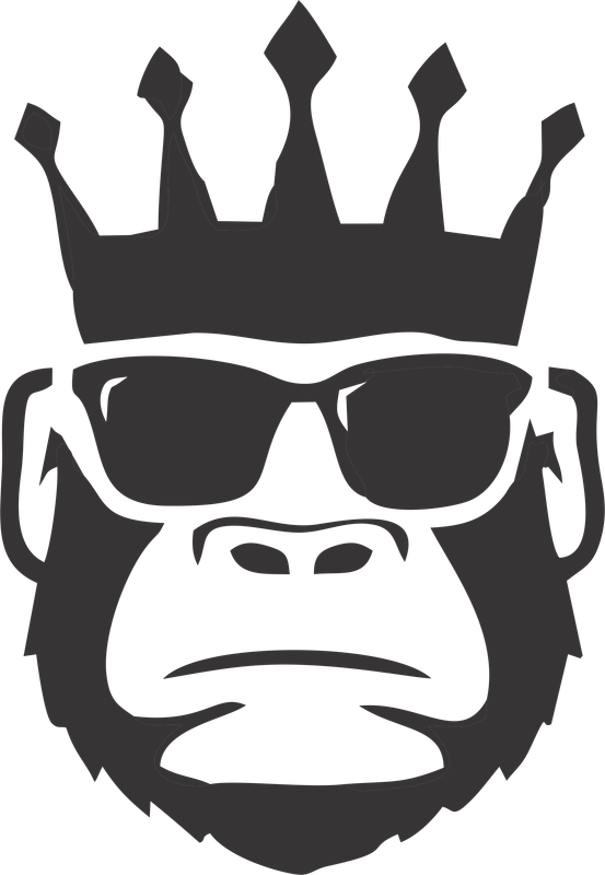 King Monkey Logo