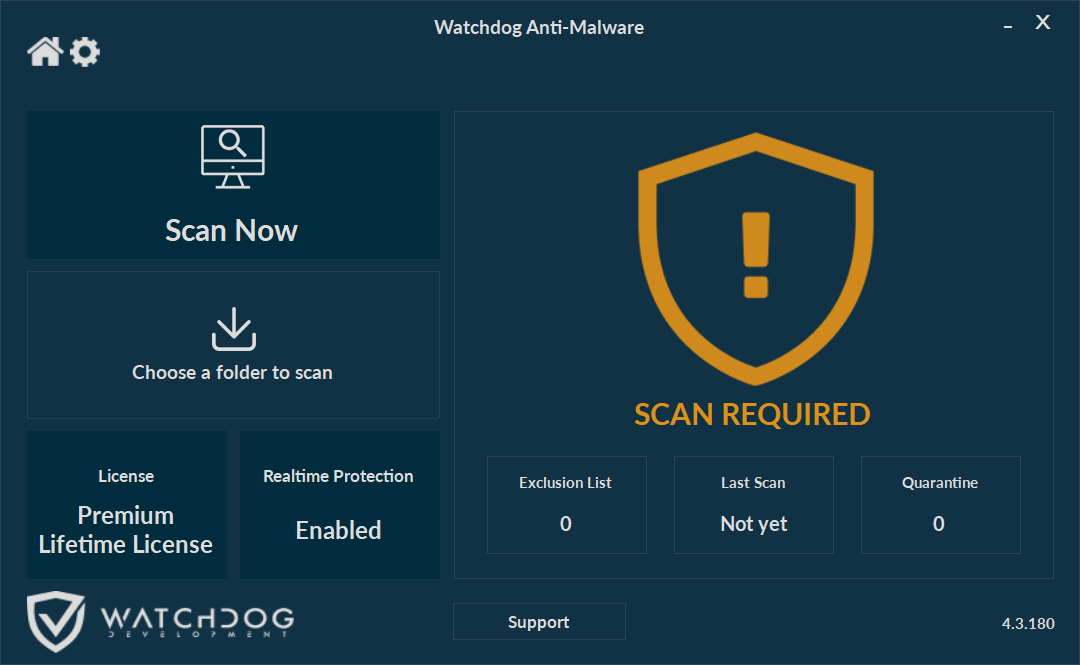 Watchdog Anti-Malware Premium / Business 4.3.180 Image