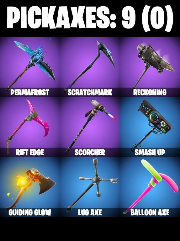 pickaxes comp
