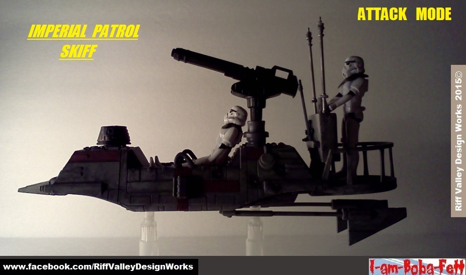 custom imperial patrol skiff 1