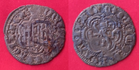 Vellón cochambroso II Enrique-III-Blanca-Toledo