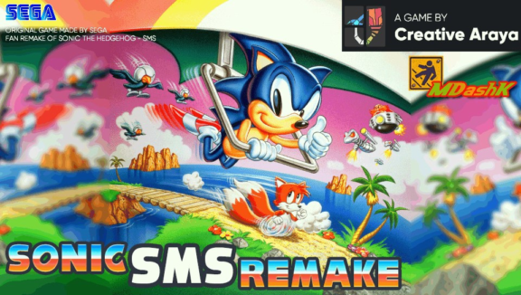 PS VITA / PS TV - Sonic 2 SMS Remake by MDashK & Creative Araya