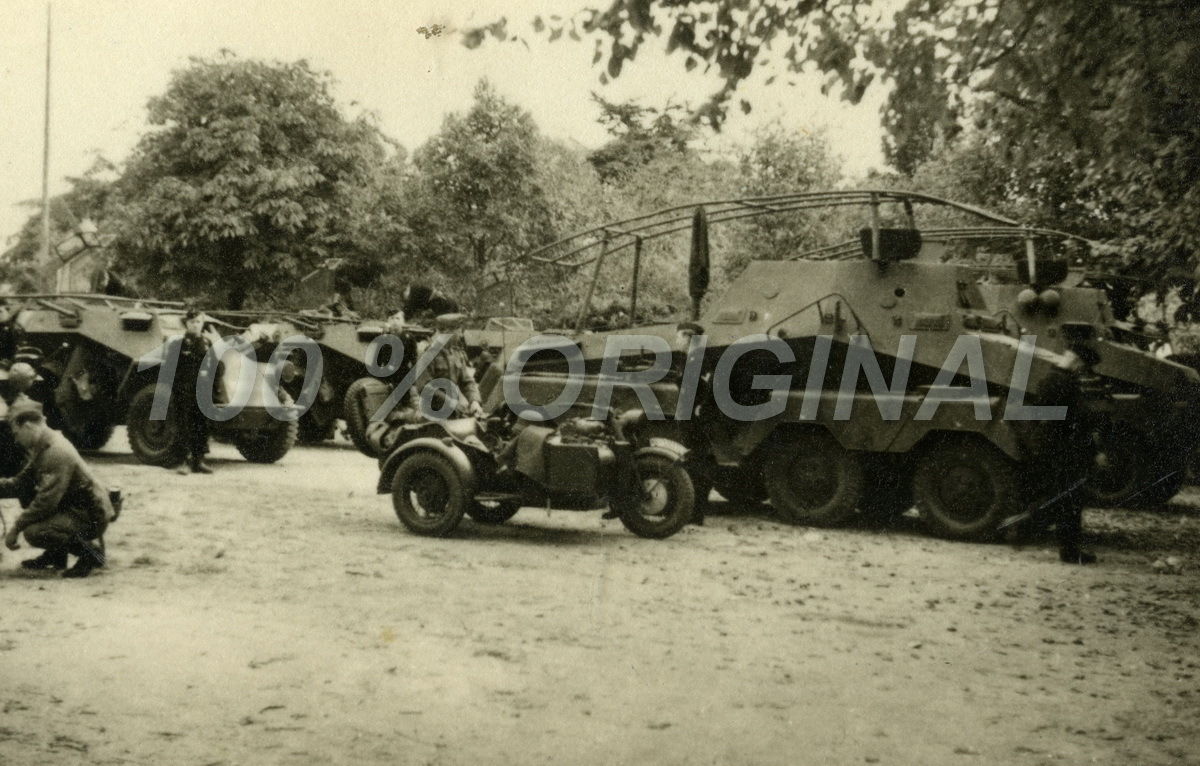 Fotos 1. Panzer Division Funkwagen Abt 8 Rad Spä