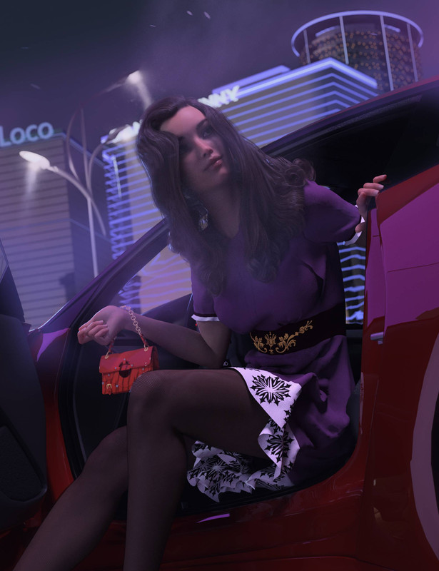 FE dForce Leisure Style Dress for Genesis 8 and 8.1 Females FE dForce Leisure Style Dress for Genesis 8 and 8.1 Females
