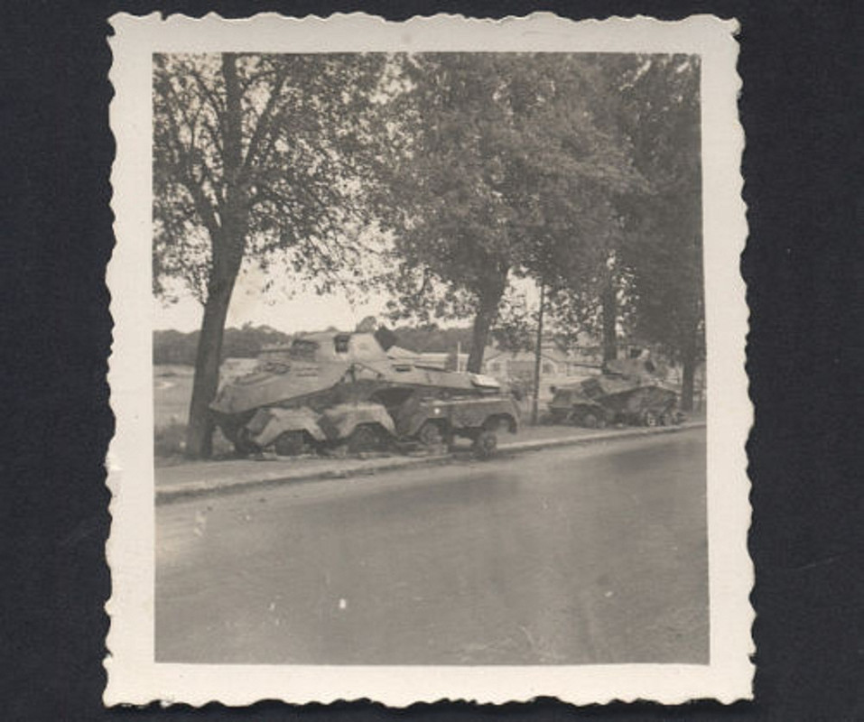 Saint-Lys 8 Rad SPW SdkfzPanzerspähwagen nach Pa
