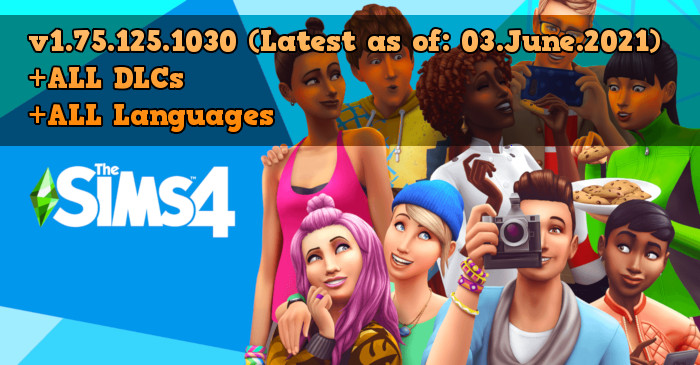 THE SIMS 4 DELUXE EDITION (v1.75.125.1030 + ALL DLCs + ALL Languages) CODEX RePack