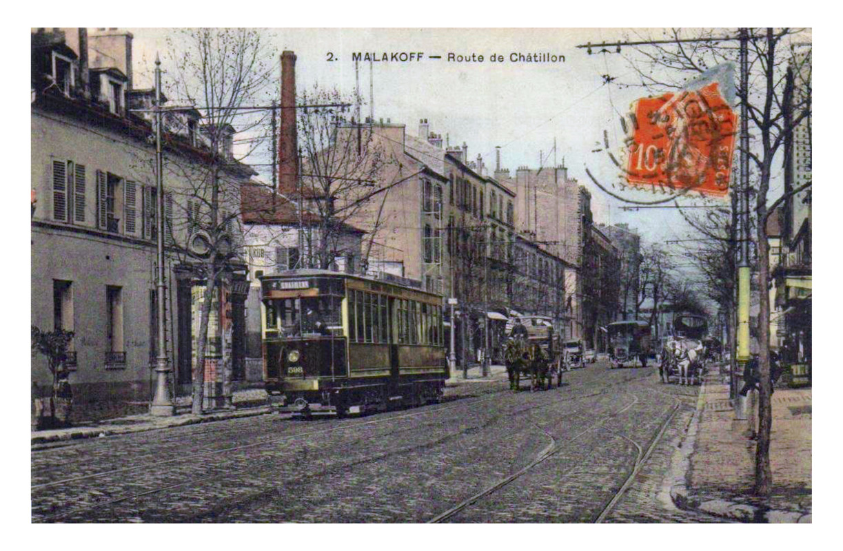 Malakoff, Hauts de Seine, route de Châtilllon (2)