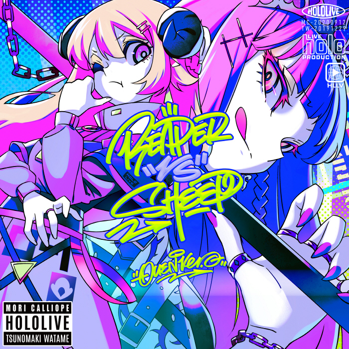 [2022.09.24] hololive 角巻わため×Mori Calliope - Reaper vs. Sheep [MP3 320K] 二次世界 第2张