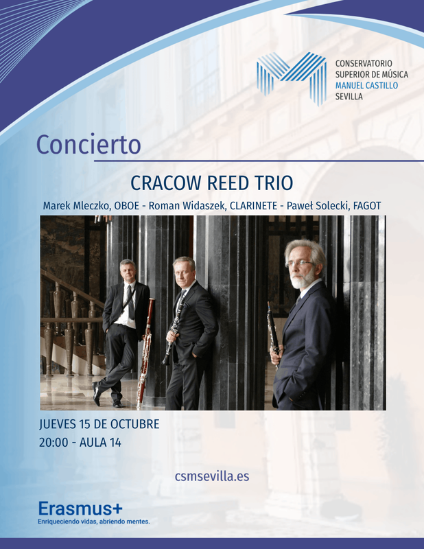 Cabecera de la página: Concierto de Cracow Reed Trio 