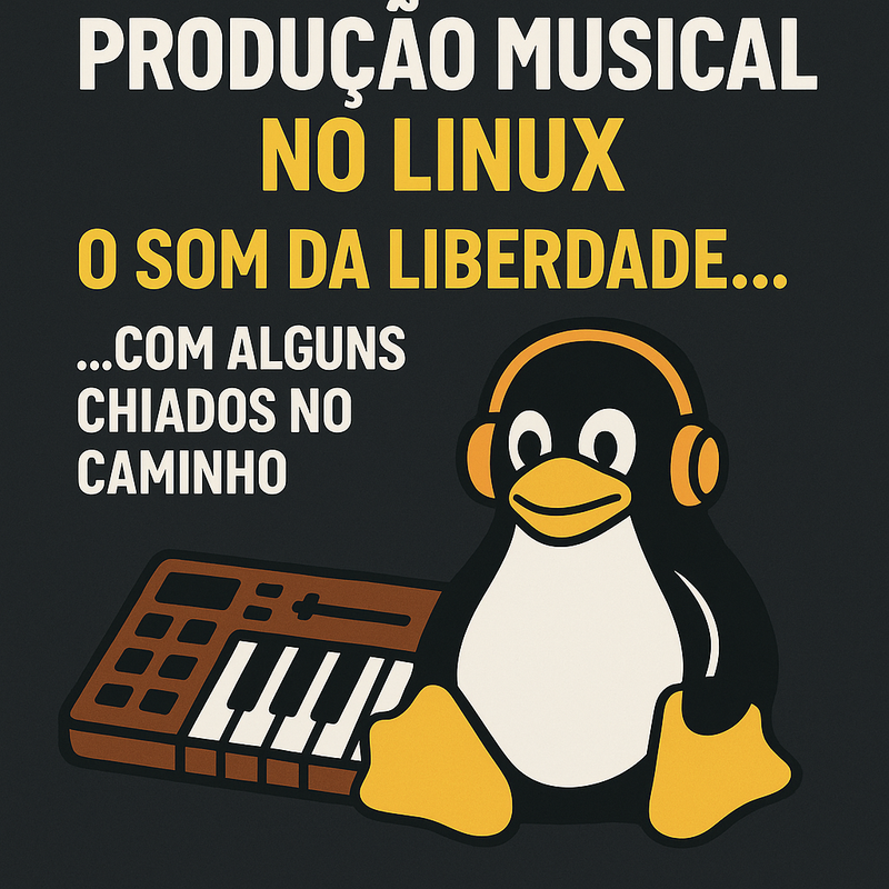 Produção Musical no Linux: o som da liberdade… com alguns chiados no caminho
