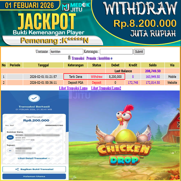 jackpot-permainan-slot-chicken-drop-pragmatic-play-rp8200000--dibayar-lunas-di-medokjitu