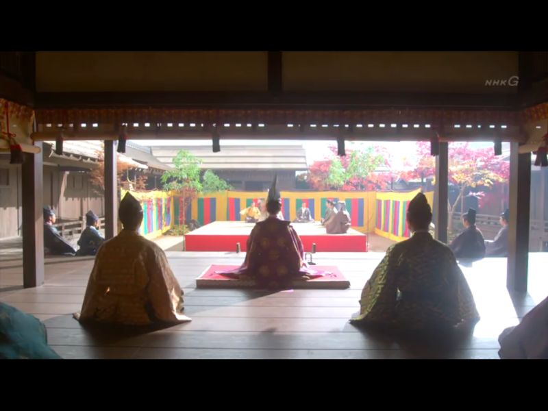 1548-d14-Noh-drama-jesen-Tembun-17-Kyoto-59-taiga-Kirin-ep-06