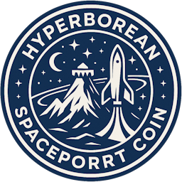 Hyperborean Spaceport Coin