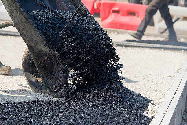machine lay tarmac