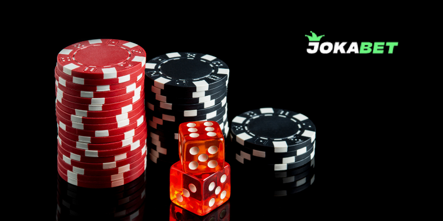 Interface showcasing various casino games on Jokabet platform