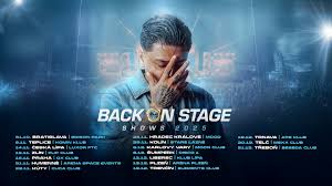 Rapper Hard Rico performing on stage during his tour.