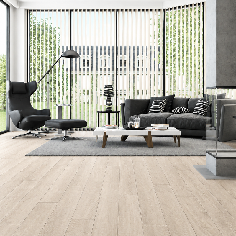 Laminate flooring living room