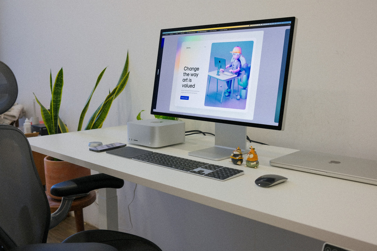 Apple Mac Studio for professional AI photo editing