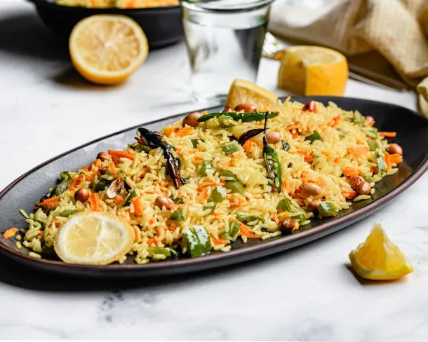 Lemon Rice with Vegetables
