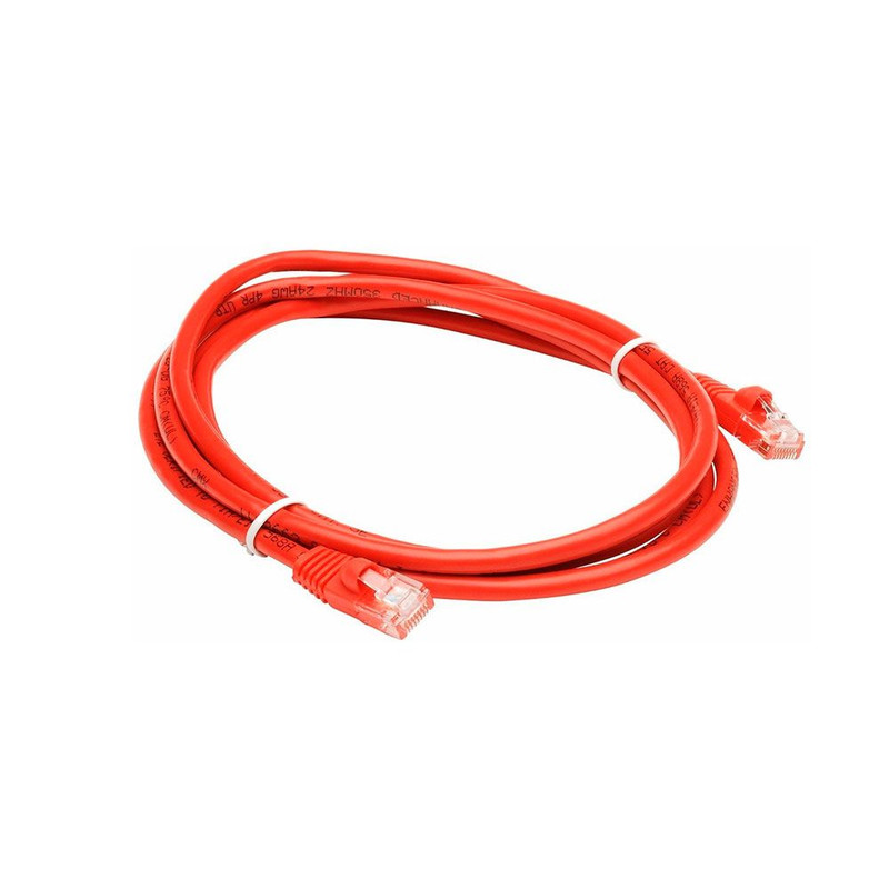 905-1-CABLE PATCH CORD UTP SAT CAT6E 3M 24AWG ROJO