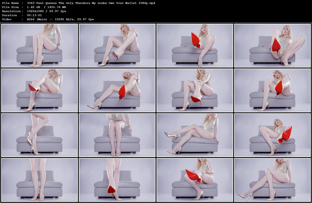 3363 Feet Queens The Only Theodora My Loubs Own Your Wallet 1080p mp4