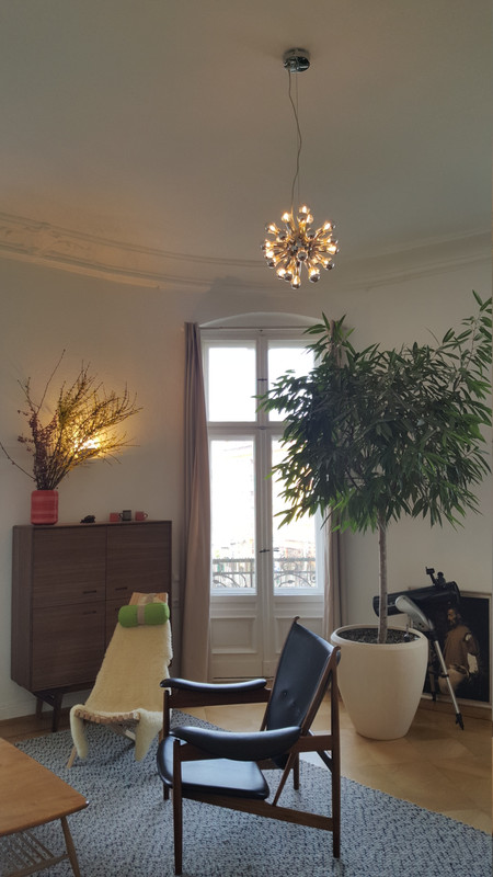 Architectural lighting with light layers and material reference
