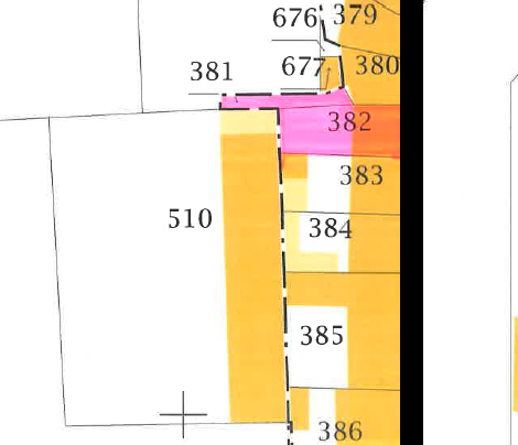 plan cadastral anonymise