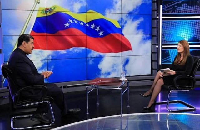 Presidente Nicolás Maduro en teleSUR