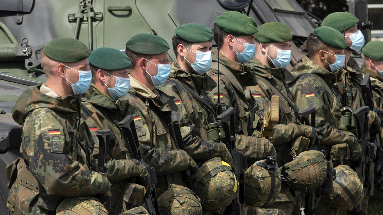 Joe Biden dice que Alemania está marchando 