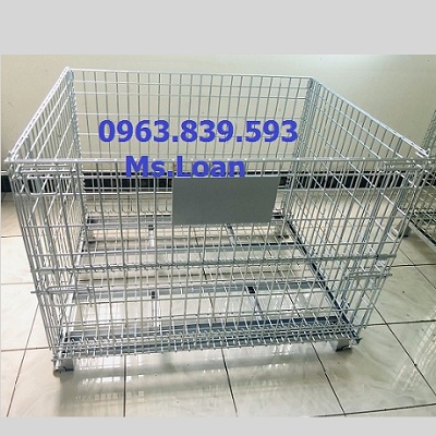 Lồng thép trữ hàng trong nhà xưởng, lồng lưới thép, sọt thép công nghiệp./ 0963.839.593 Ms.Loan San-xuat-long-luoi-thep-tru-hang-cong-nghiep-long-thep-xi-ma-gia-re